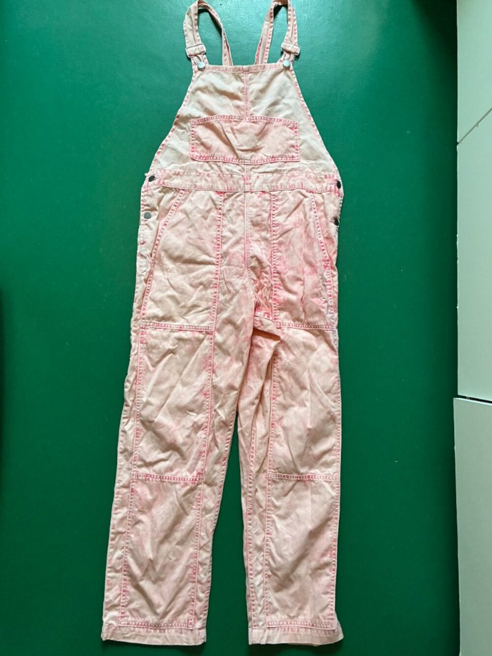 Rachel Comey legion overalls, acid wash denim, size 0 but fit like 4/6